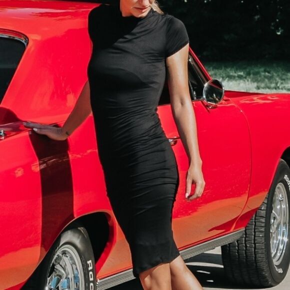 Jersey ‎ Midi  Dress - Picture 8 of 16